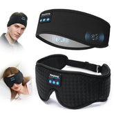Perytong dos-pack de auriculares de sueño con mascarilla para relajación nocturna