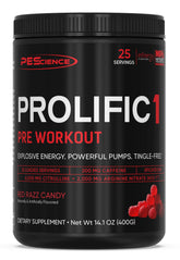 PEScience Prolific-1 cuchara: energía limpia para entrenar con enfoque.