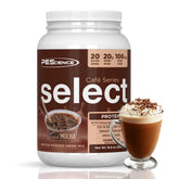 PEScience Select Cafe proteina en polvo para batidos, sabor cremoso