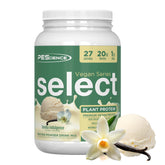 PEScience Select, frente del envase, proteína vegetal de alta calidad para entrenar