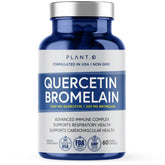 PLANT.O NUTRITION Quercetina con Bromelina en envase cápsulas para apoyo inmune diario