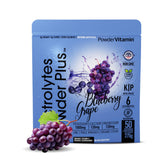 PowderVitamin Electrolytes Plus, bolsa de 275 g, lista para hidratar.
