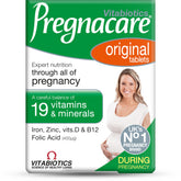 Pregnacare Original tabletas en blister, fácil toma diaria.