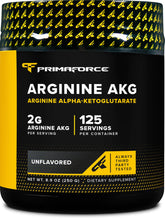 Primaforce AAKG polvo de arginina en frasco para entrenamiento sostenido