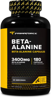 Primaforce Beta-Alanina: botella frontal para entrenamientos constantes
