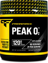 Primaforce Peak O2, mezcla natural de hongos, energía para entrenamiento