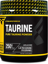 PrimaForce Taurina en polvo, envase de 250 g para uso diario