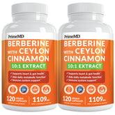 PrimeMD Berberina 21 en 1: envase práctico para almacenamiento y uso diario.