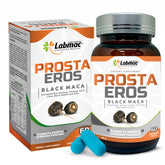 Prosta Eros: botella de 60 cápsulas para uso diario y apoyo prostático potencial