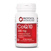 CoQ10 de PROTOCOL FOR LIFE BALANCE, botella, apoyo a la salud cardíaca