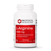 PROTOCOL FOR LIFE BALANCE L-ARGININA 1000MG: cápsulas veganas para apoyo diario de aminoácidos.