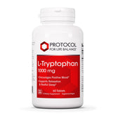 PROTOCOL FOR LIFE BALANCE L-Tryptophan 1000mg tabletas para relajación nocturna