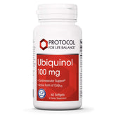 Protocolo Vida Balance ubiquinol 100 mg en botella, energía diaria para la jornada