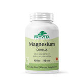 Provita Magnesium Complex, botella frontal, apoyo a la energía diaria y vitalidad.
