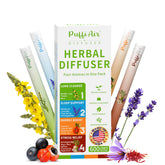 PUFFIAIR difusor-bolígrafo-hierbas: aroma suave para uso diario.