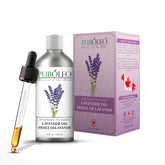 PURÓLEO Lavanda: botella de aceite esencial para aromaterapia en casa.