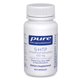 Botella frontal de Pure Encapsulations 5-HTP para apoyo cerebral y estado de ánimo