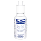 Pure Encapsulations EmulsiSorb K2/D3, botella con gotero para uso diario y soporte vascular