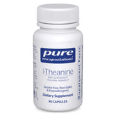 Pure Encapsulations L-Theanine: botella-relajacion, calma suave sin somnolencia