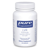 Pure Encapsulations LVR Formula - botella frontal: posible apoyo antioxidante para la salud hepática.