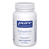 Pure Encapsulations Pantethine cápsulas para apoyo del metabolismo de lípidos
