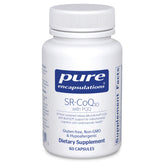 Pure Encapsulations SR-CoQ10 con PQQ en botella para soporte cardíaco y energía