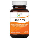 Pure Essence Candex cápsulas: posible apoyo al equilibrio de la microbiota intestinal.