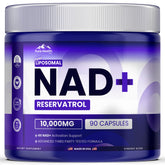 PURE HEALTH MAX PHM NAD Resveratrol cápsulas: energía diaria y claridad mental.