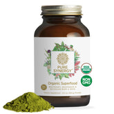 Pure SYNERGY Polvo Verde con mezcla de superalimentos para energía diaria