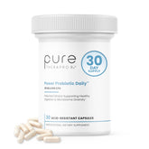 Pure Therapro Rx Power Probiotico Diario: cápsulas resistentes al ácido para la salud intestinal.