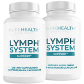 PUREHEALTH RESEARCH Lymph System Support cápsulas para drenaje linfático