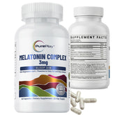 PurePlay Melatonina 3 mg: frasco para apoyar el ciclo natural del sueño