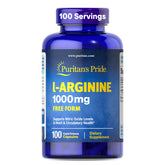 Puritan's Pride L-Arginina 1000 mg: cápsulas para apoyar la circulación.
