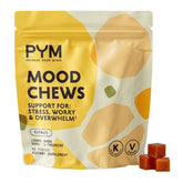 Gomitas PYM Health Citrus en botella para relajación diaria.