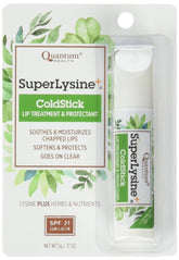 Quantum Coldstick Super Lysine para labios, cuidado diario y protección SPF-21.