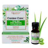 Quantum Health Canker Care+ gel para aplicación suave en encías y lengua, alivio inmediato
