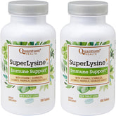 Quantum Health SuperLysine+ tabletas: apoyo inmunológico diario y salud de los labios