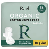 Rael compresas ultra finas con algodón orgánico: comodidad discreta y confianza diaria.