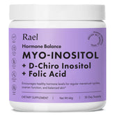 Rael Equilibrio Hormonal para Mujeres, polvo de inositol en botella, apoyo diario