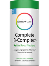 Rainbow Light Completo B-Complex en botella, apoyo a la vitalidad diaria.