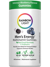 Rainbow Light Hombres Energía: gomitas en bote para energía diaria