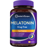 Recetas del Médico Melatonina 10 mg en botella para apoyar el descanso natural.