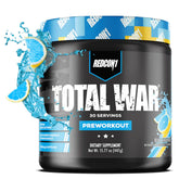 REDCON1 Total War Pre-entrenamiento: lata azul limónada para energía sostenida durante el entrenamiento.