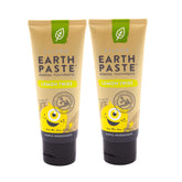 Earthpaste Redmond, tubo de 4 oz Lemon Twist para limpieza fresca y cítrica.