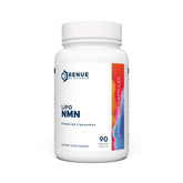 Renue By Science NMN cápsulas liposomales en botella para uso diario.