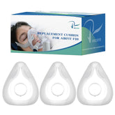 Rescare Airfit F20, almohadilla pequeña, vista frontal, comodidad suave para uso diario.