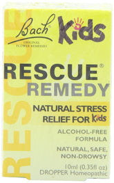 RESCUE para niños: botella de 10 ml lista para apoyar emociones.