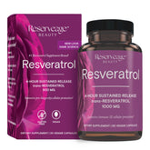 Reserveage Belleza envase de cápsulas para apoyo diario a la salud cardíaca e inmunidad.