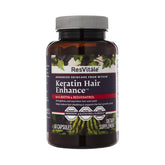 ResVitale Keratin Hair Enhance botella cápsulas para crecimiento capilar