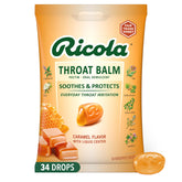 Ricola balas garganta caramelo centro líquido alivia irritaciones